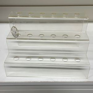 Acrylic 18 count wine stopper display